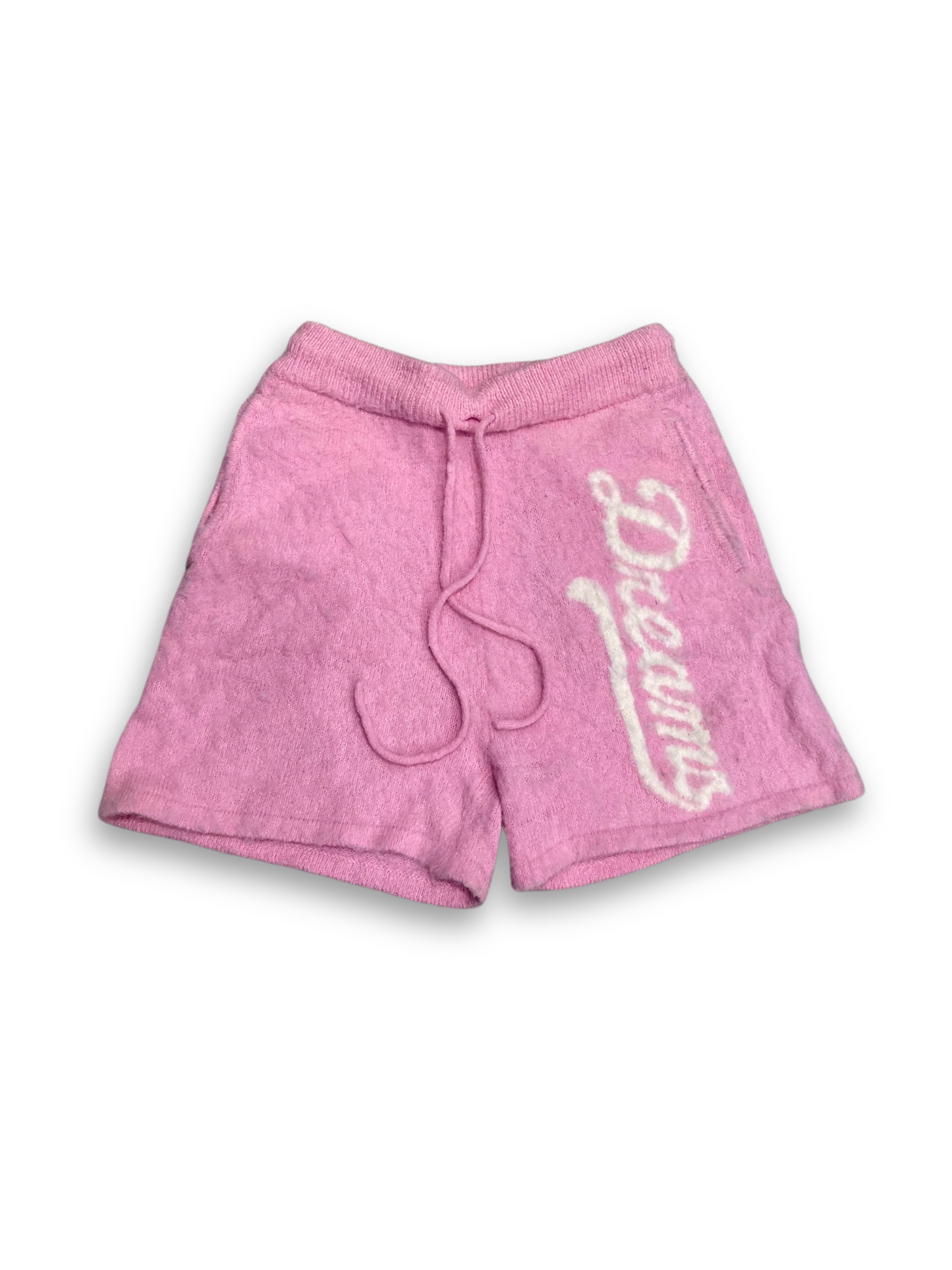 MOHAIR SHORTS - PINK