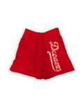 MOHAIR SHORTS - RED